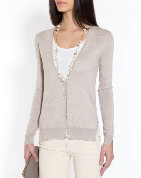 LV Cashmere-Silk Cardigan|Silk And Cashmere Blend Cardigan .